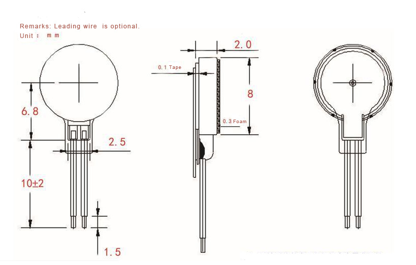 Coin Motor 8mm C0820 Coin Motor