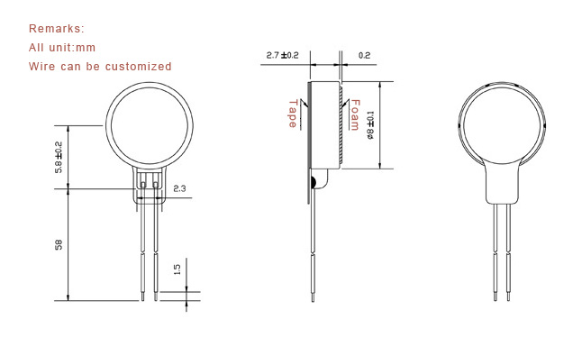 Coin Motor 8mm C0820 Coin Motor