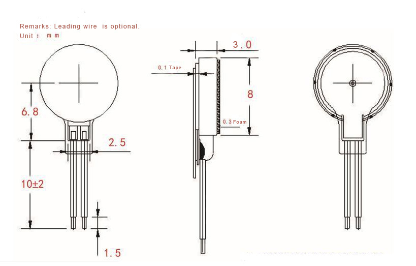 Coin Motor 8mm C0827 Coin Motor