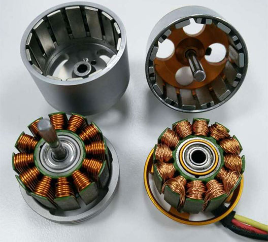 Brushless motor work and control principle