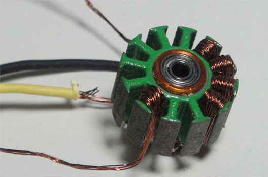 Brushless motor work and control principle