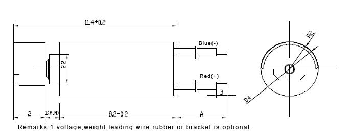 Z0408-DX vibration motor