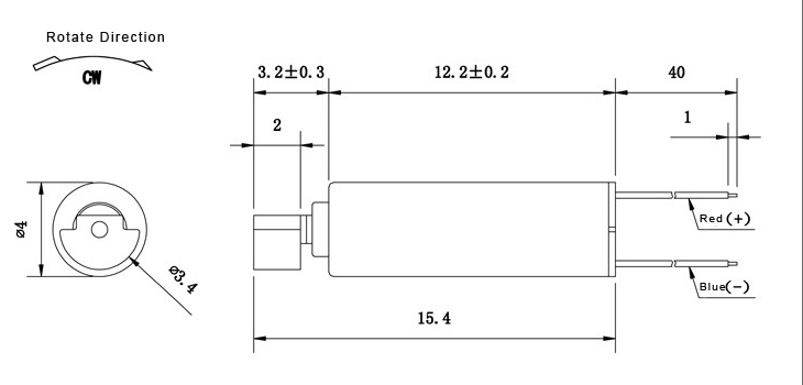 Z0412-DX vibration motor