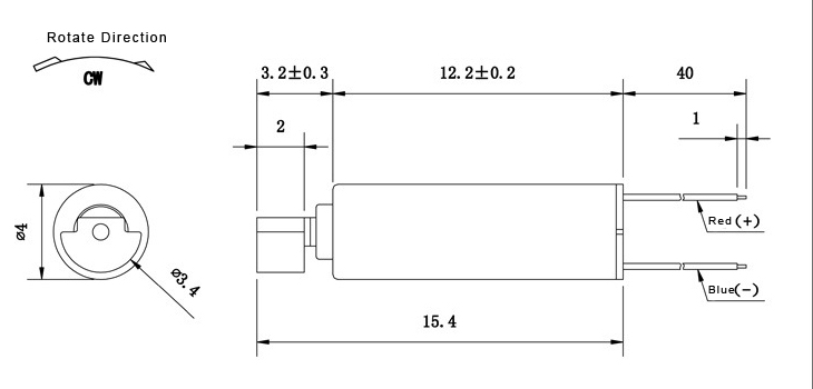 Z0412-DX vibration motor