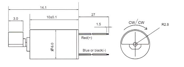 Z0610-DX vibration motor