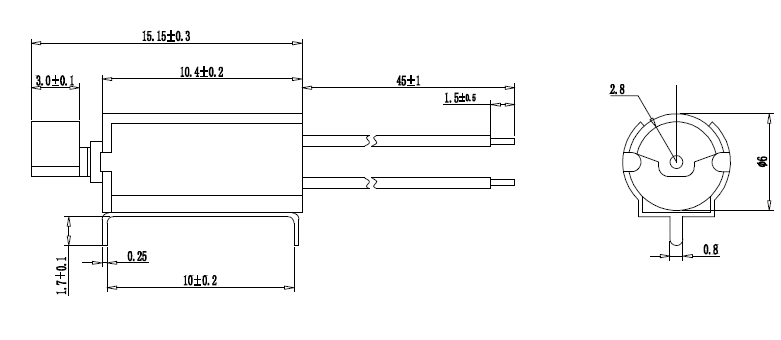 Z0610-JZ-DX coreless motor