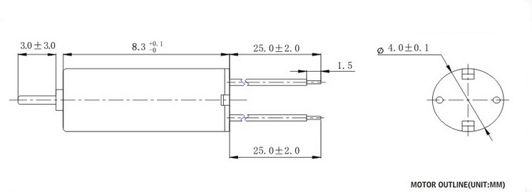 Q0408 drive motor