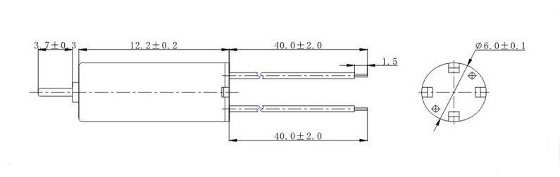 Q0612 drive motor