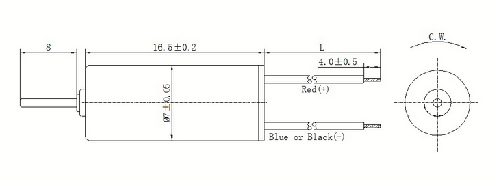 Q0716 drive motor