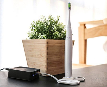 Vibration motor for sonic toothbrush